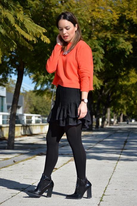 Outfit | Black skirt Outfit | Black skirt