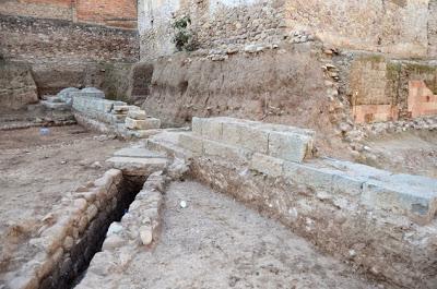 Los arqueólogos encuentran los restos del foro imperial de Sagunto (Valencia)