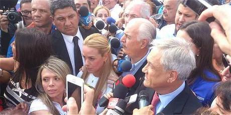 Pastrana y Piñera sin ver a Leopoldo López