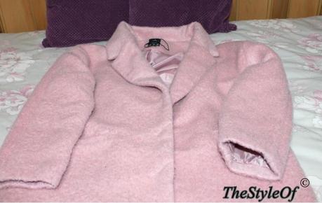 abrigo rosa primark