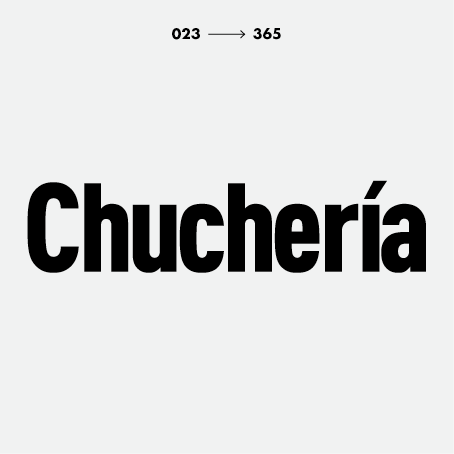 365, Pilabras, tipografía, WellDone