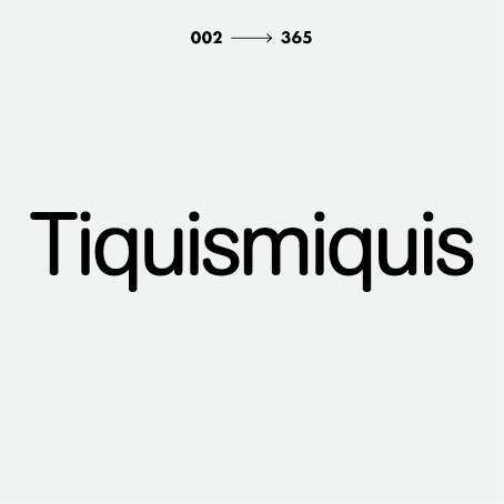 365, Pilabras, tipografía, WellDone