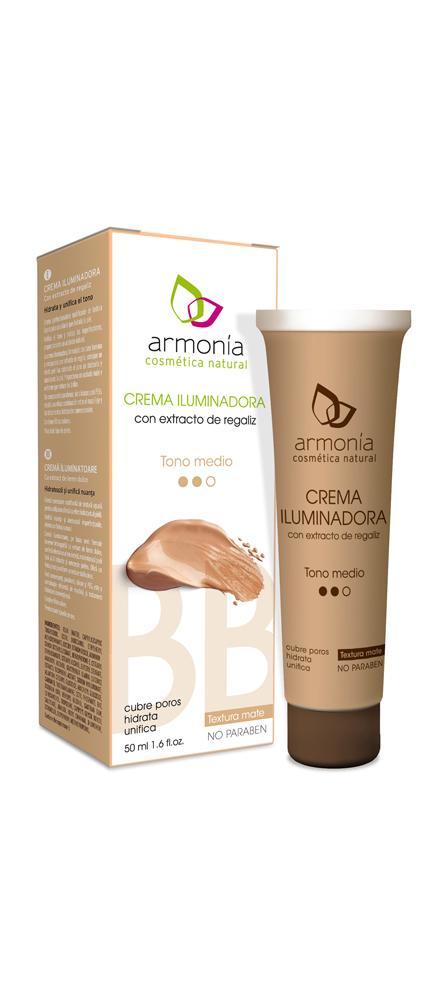 Crema iluminadora Con Extracto De Regaliz + Flash Tensor - Armonía Cosmética Natural Crema iluminadora Con Extracto De Regaliz + Flash Tensor - Armonía Cosmética Natural