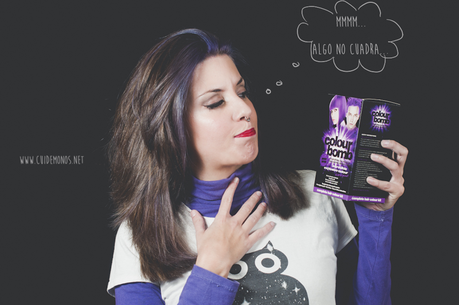 Como no teñirse el pelo, o review Colour Bomb