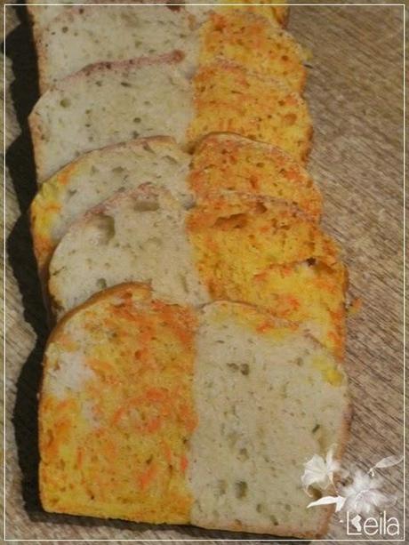 Pan de molde con zanahoria