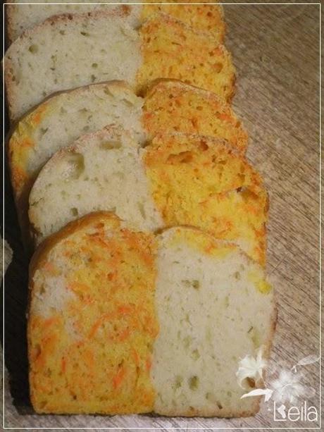 Pan de molde con zanahoria