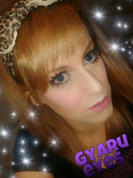 Opinión Look maquillaje Gyaru