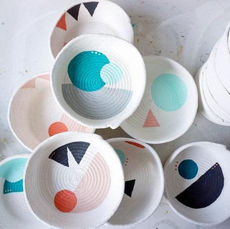 Diy cestas de cuerda