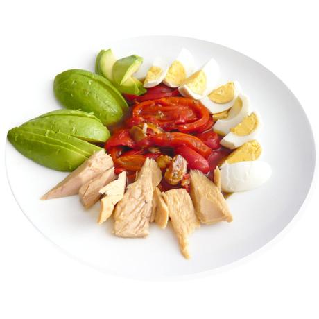 Ensalada de pimientos rojos asados [en olla rápida]