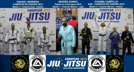 Draco Fight Club en el Campeonato de Europa de Jiu Jitsu
