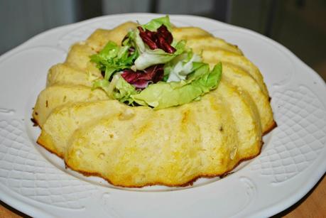 Corona de tortilla de patatas