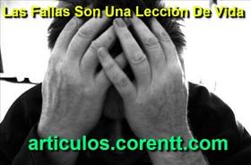 Las fallas son una lección de vida lección de vida