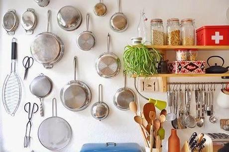 Utensilios a la vista en la ¿cocina si o no?