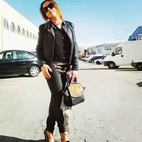 Total Black & Animal Print
