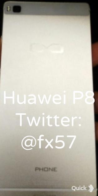 Filtran imágenes y especificaciones del dispositivo Huawei P8