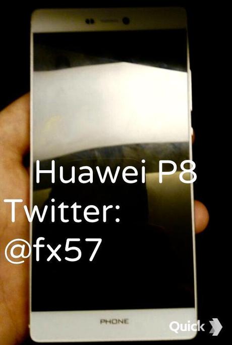 Filtran imágenes y especificaciones del dispositivo Huawei P8