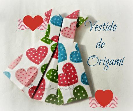 Origami Dress , Vestido de Origami