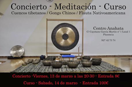 CONCIERTO-MEDITACIÓN-CURSO CON  CUENCOS TIBETANOS