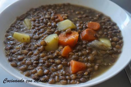 Lentejas con verduras