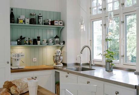 INSPIRACIÓN COCINAS EN TONOS PASTEL