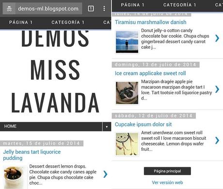 Personaliza tu plantilla blogger móvil, lección 2