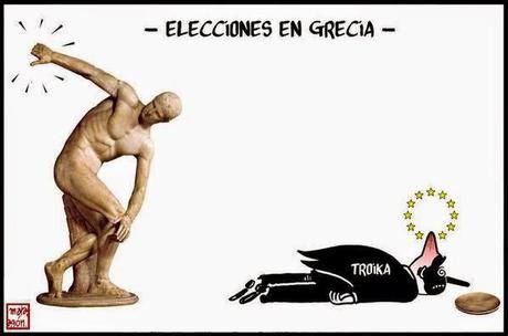 El terremoto de Grecia asusta y hace temblar a la Troika.