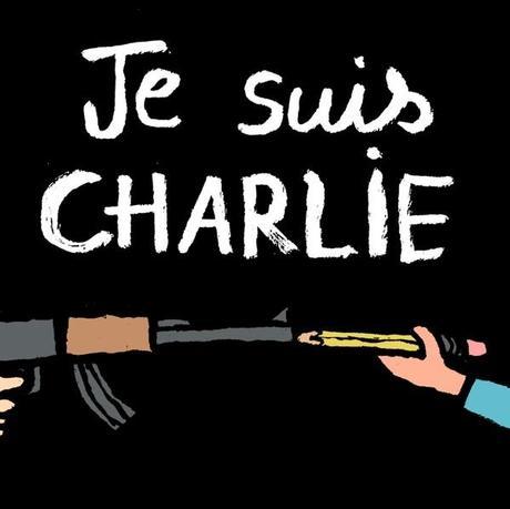 Artistas se solidarizan con Charlie Hebdo y crean dibujos relacionados con la tragedia.