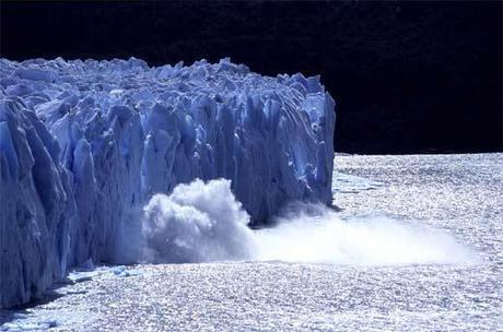 Caída de bloque de hielo