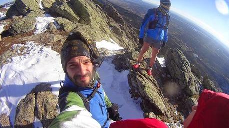 Consejos trail running nieve. Escorial
