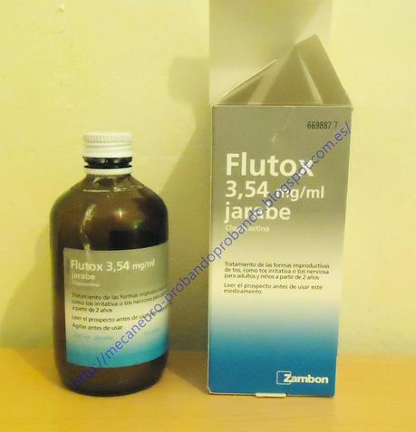 Flutox jarabe, tratamiento de la tos