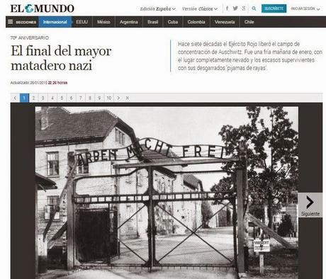 QUINCE FOTOGRAFÍAS SOBRE EL CAMPO DE CONCENTRACIÓN DE AUSCHWITZ (Diario El Mundo)
