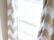 CORTINAS CHEVRON PASO PASO! Anímate cambiar viejas cortinas!
