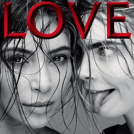 Kim Kardashian y Cara Delevingne LOVE