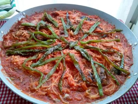 Fideos con Caballas para mi Abuelo