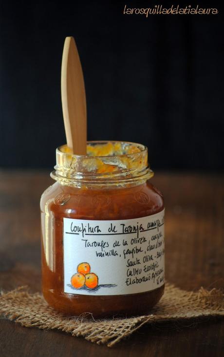 CONFITURA DE NARANJA AMARGA ESPECIADA (de la mama)