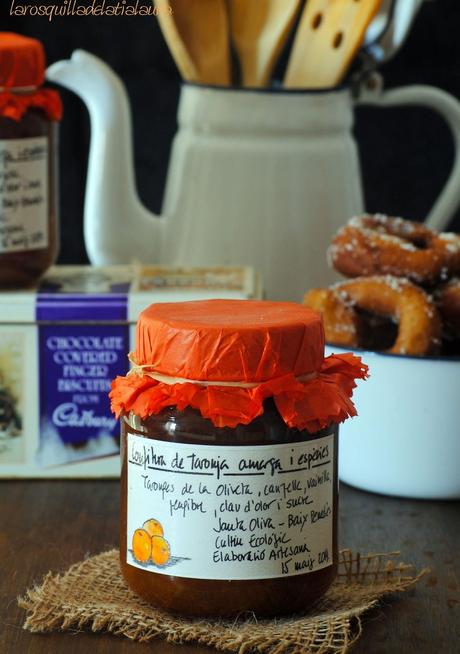 CONFITURA DE NARANJA AMARGA ESPECIADA (de la mama)