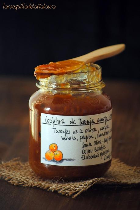 CONFITURA DE NARANJA AMARGA ESPECIADA (de la mama)