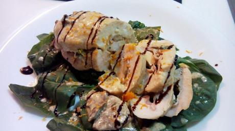 Pechugas de pollo rellenas de jamón cocido y crema de mascarpone con boletus pollofarcito16