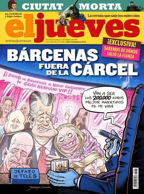 El titán Bárcenas ataca a la lideresa