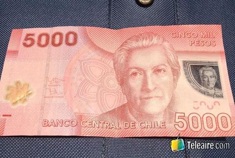 billetes chilenos de 5.000