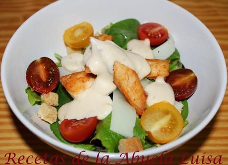 ENSALADA CÉSAR MODIFICADA