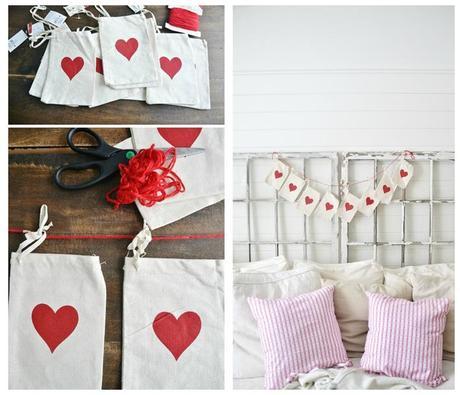 Cabecero-guirnalda-corazones-san-valentín-diy