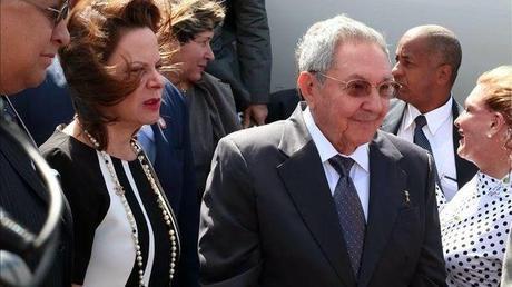 Raúl Castro, primero en arribar a Costa Rica para III Cumbre CELAC [+ video]