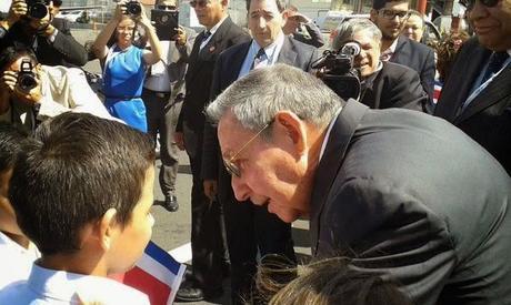 Raúl Castro, primero en arribar a Costa Rica para III Cumbre CELAC [+ video]