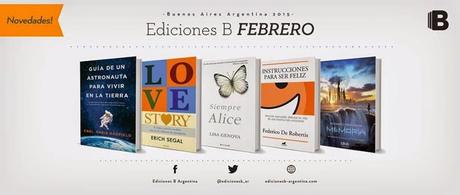 ¡Novedades Ediciones B Argentina para Febrero!