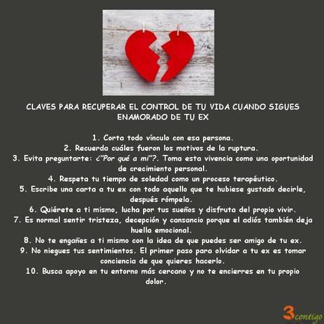 ¿Sigues enamorado de tu ex? recuperar control de tu vida cuando sigues enamorado de tu ex