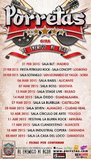 Primeras fechas de la nueva gira de Porretas