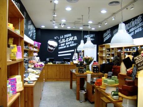 Una tienda con encanto, Lush CC Gran Via ,…genial!!!