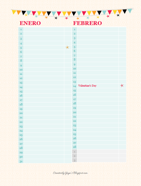 Calendarios 2015. Calendarios 2015.