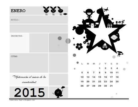 Calendarios 2015. Calendarios 2015.